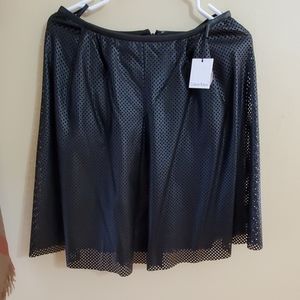 New! CALVIN KLEIN FAUX LEATHER SKIRT!